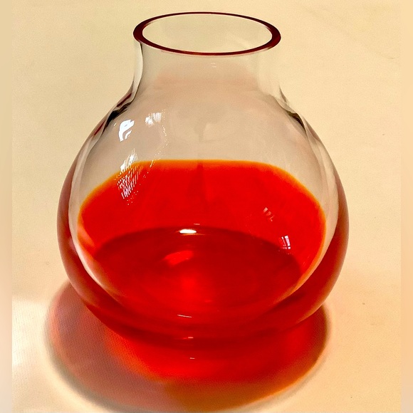 Two-Toned Glass Vase - Picture 3 of 6